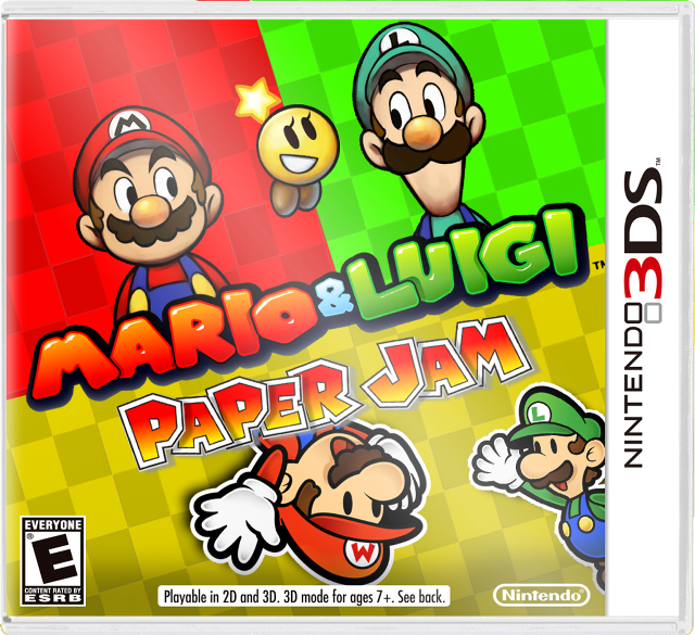 Mario luigi paper jam nintendo free wallpaper for tablet - medium preview image