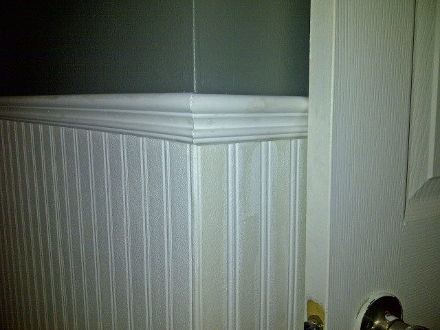 Bathroom toilet white wall green free wallpaper for desktop - medium preview image