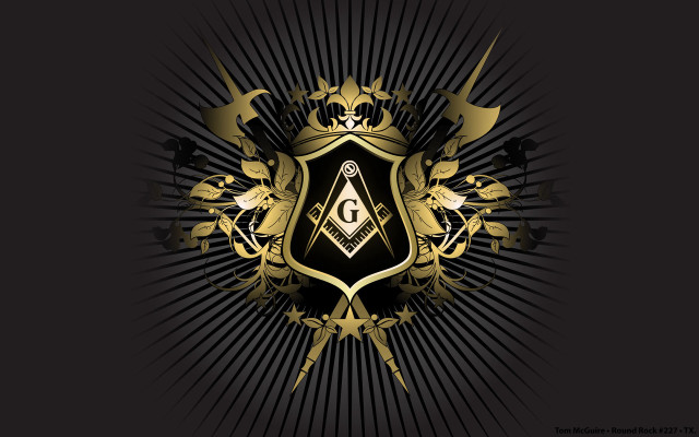 Black gold shield crown swords free wallpaper for desktop - medium preview image