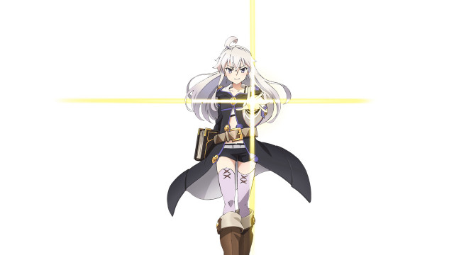 Woman gun sword action hero free wallpaper for desktop - medium preview image