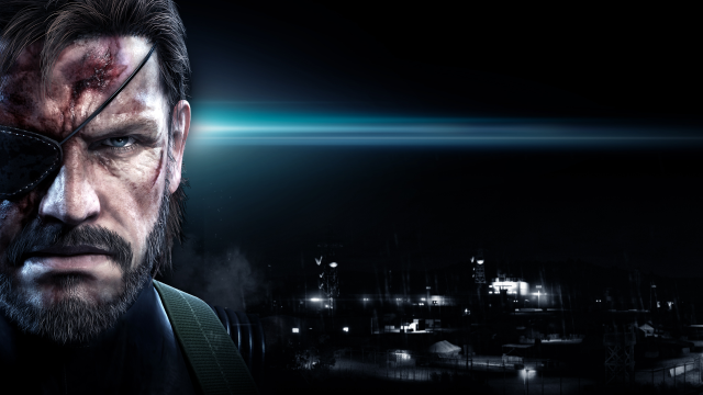 Man beard dark city night free wallpaper for desktop - medium preview image