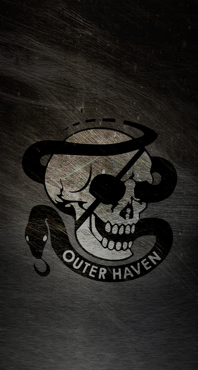 Metal plate skull wrench outer free wallpaper for mobile - medium preview image