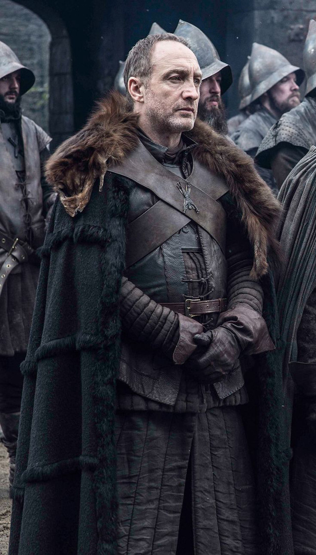 Man long coat fur collar free wallpaper for mobile - medium preview image