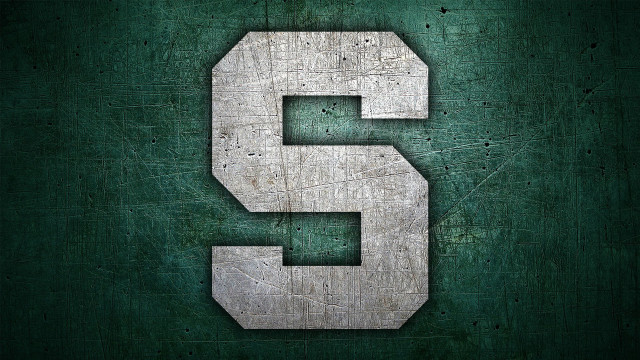 Metal letter s green background free wallpaper for desktop - medium preview image