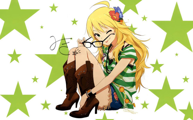 Girl sitting ground legs crossed #5 free wallpaper for desktop - medium preview image