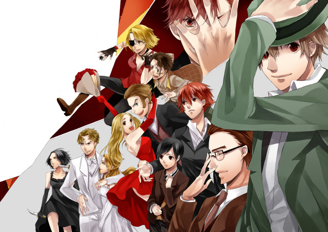 Group people white background red free wallpaper for desktop - medium preview image