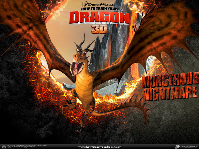 Dragon furry battle fire wings free wallpaper for desktop - medium preview image