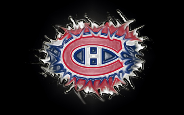 Hockey logo red blue black free wallpaper for desktop - medium preview image