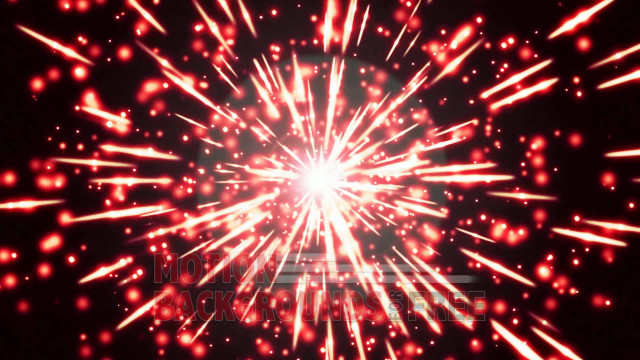 Red white fireworks sparks sky free wallpaper for desktop - medium preview image
