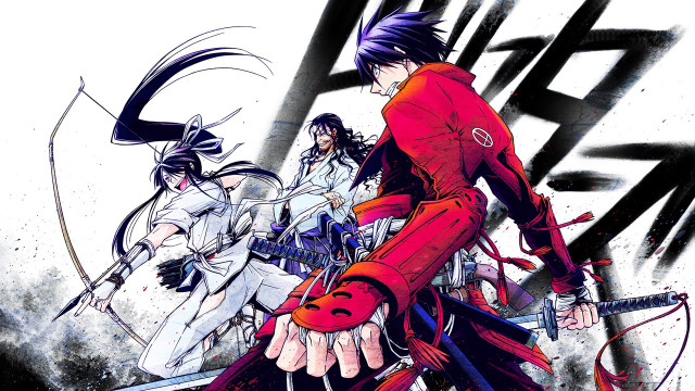 Anime characters swords blood colors #3 free wallpaper for desktop - medium preview image