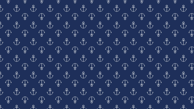 Blue background white anchors lines free wallpaper for desktop - medium preview image
