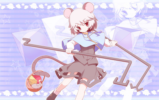 Girl mouse shoulder mouse shoulder free wallpaper for desktop - medium preview image