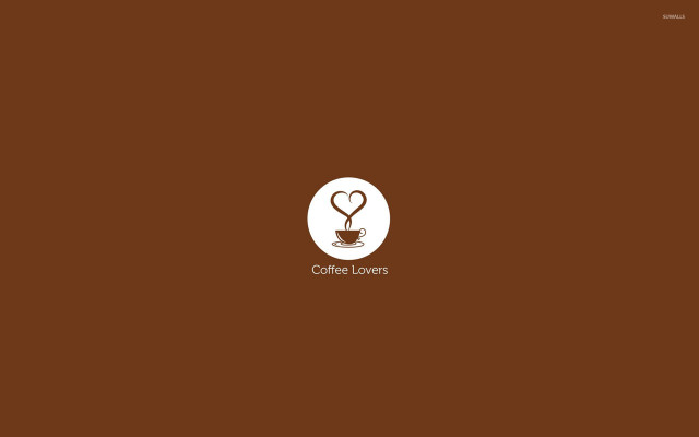 Coffee cup heart coffee lovers free wallpaper for desktop - medium preview image