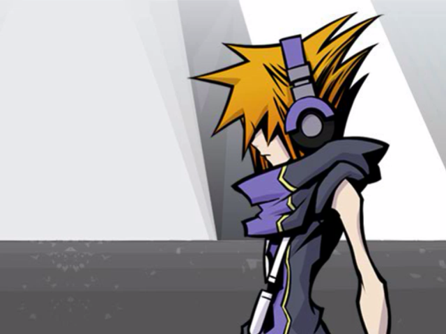 Cartoon character headphones purple outfit free wallpaper for desktop - medium preview image