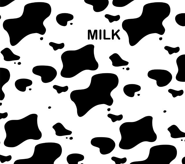 Cow pattern milk head image free wallpaper for tablet - medium preview image