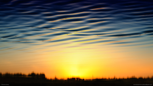 Sunset plane flying clouds building free wallpaper for desktop - medium preview image