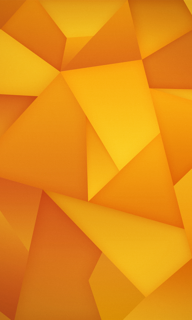 Yellow background triangles black background free wallpaper for mobile - medium preview image