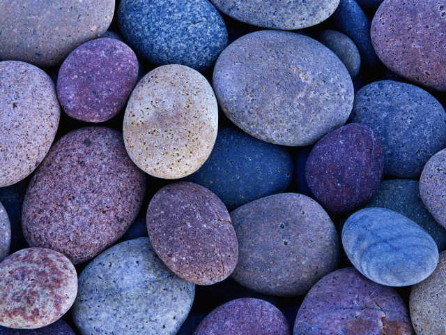 Colorful rocks variety sizes nature free wallpaper for desktop - medium preview image