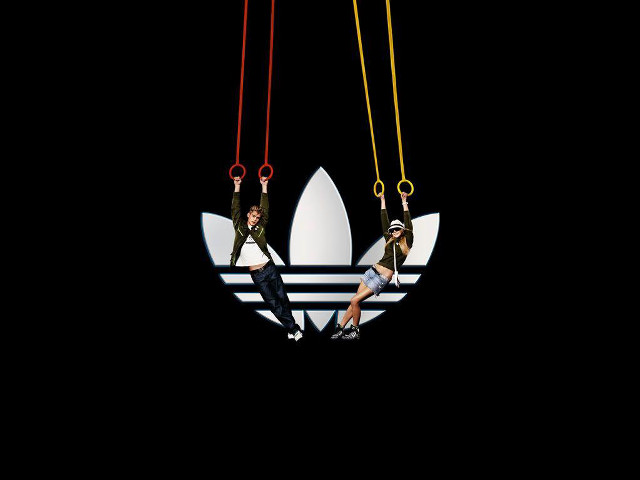 Swing dark adidas poster characters free wallpaper for desktop - medium preview image