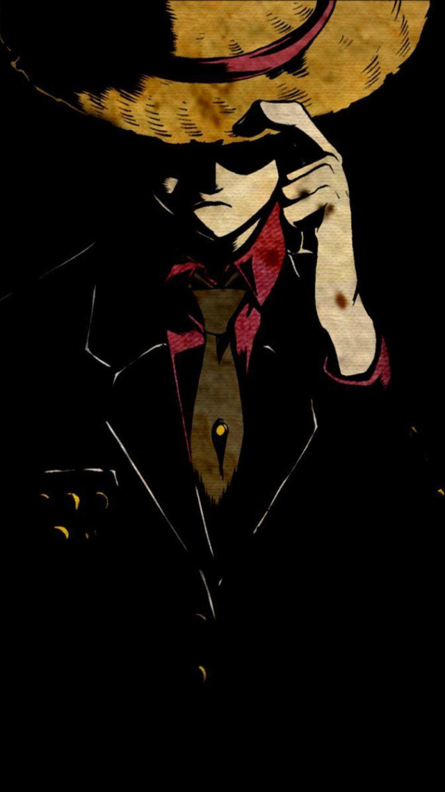 Man suit hat cigarette mouth #2 free wallpaper for mobile - medium preview image
