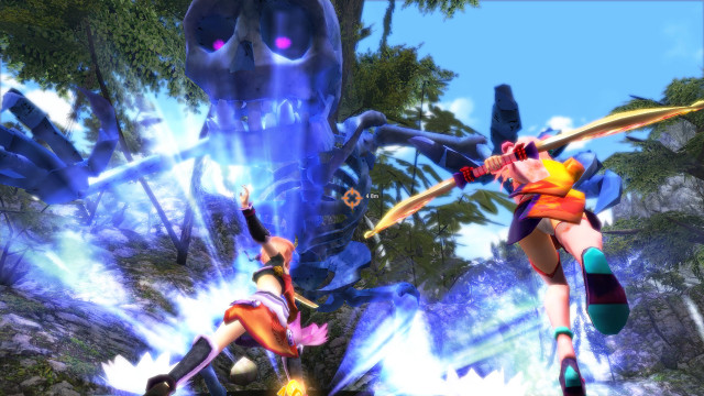 Animated characters video game scene free wallpaper for desktop - medium preview image