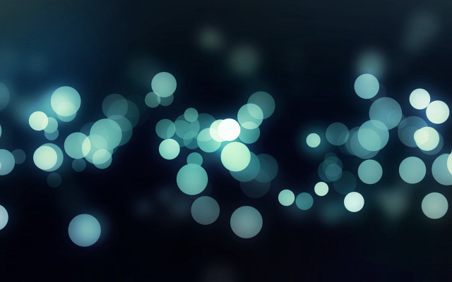 Blurry blue light black background free wallpaper for desktop - medium preview image