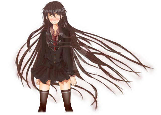 Ayako rokkaku yandere anime girl free wallpaper for desktop - medium preview image