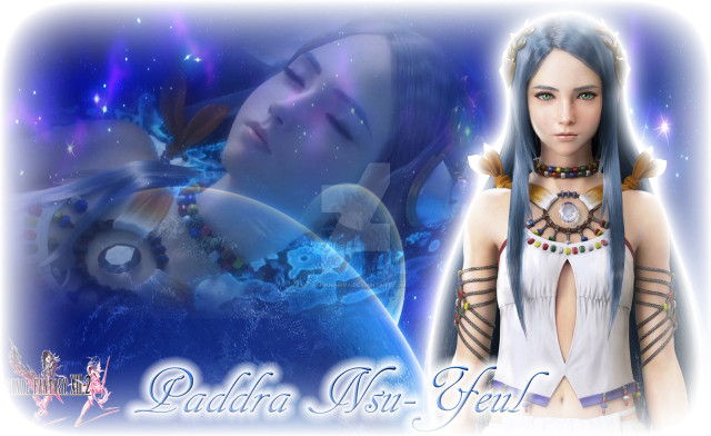 Woman long hair necklace blue #2 free wallpaper for desktop - medium preview image