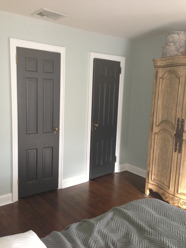 Bedroom bed dresser mirror side free wallpaper for mobile - medium preview image