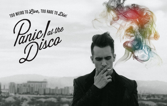 Man smoking city rainbow smoke free wallpaper for desktop - medium preview image