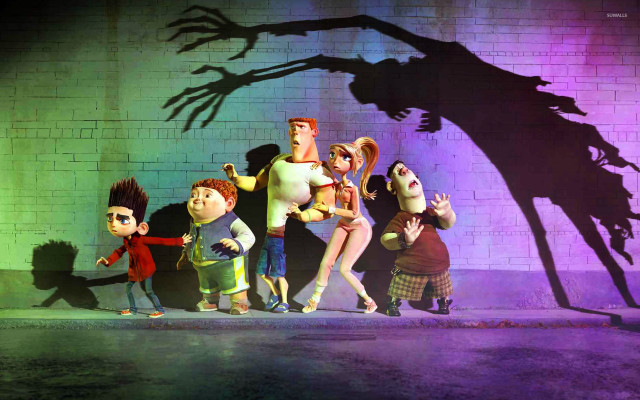 Animated characters shadow wall person free wallpaper for desktop - medium preview image