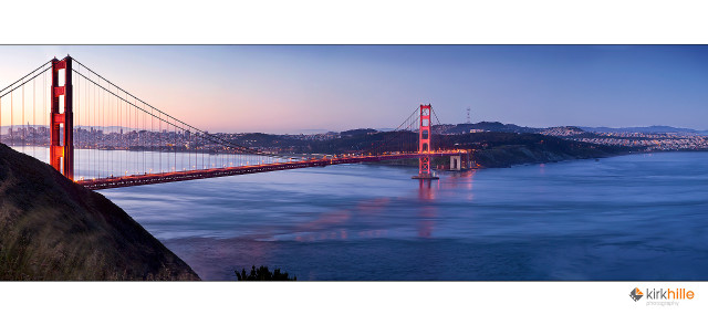 Long bridge water dusk city free wallpaper for desktop - medium preview image