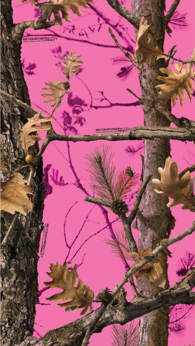 Pink background tree leaves pink free wallpaper for mobile - medium preview image