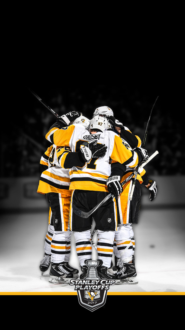 Hockey players hugging ice black free wallpaper for mobile - medium preview image