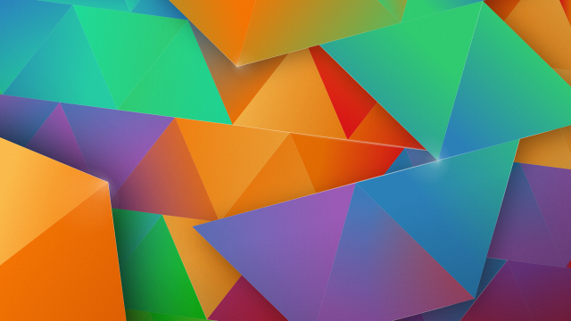 Colorful background triangles shapes bright free wallpaper for desktop - medium preview image