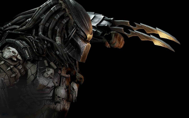 Predator large head claws afrofuturism free wallpaper for desktop - medium preview image