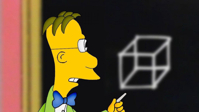 Cartoon character writing chalkboard marker free wallpaper for desktop - medium preview image