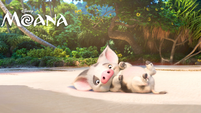 Pigs beach forest furry art free wallpaper for desktop - medium preview image