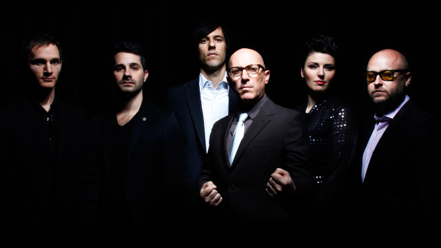 Men group dark room suit free wallpaper for desktop - medium preview image