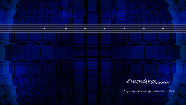 Blue border honeycomb pool rooftop free wallpaper for desktop - medium preview image