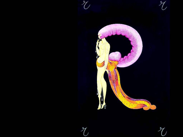 Woman pink ring yellow ring free wallpaper for desktop - medium preview image