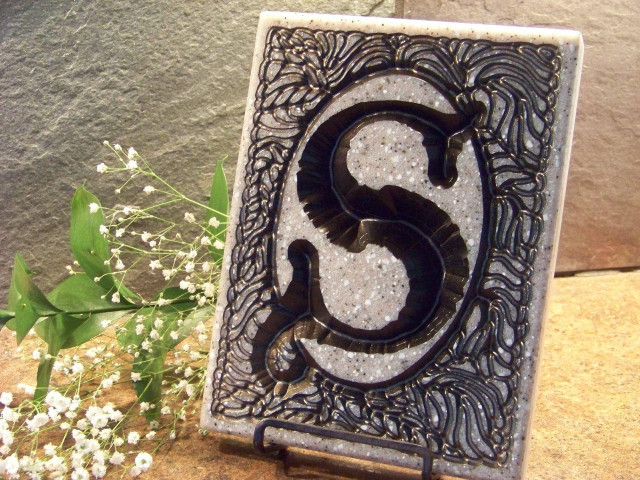 Decorative sign snake flowers stone free wallpaper for desktop - medium preview image