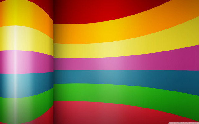 Rainbow background white stripe red free wallpaper for desktop - medium preview image