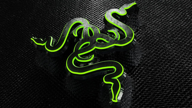 Neon green snake space night free wallpaper for desktop - medium preview image