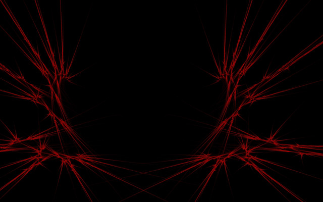 Black background red lines pattern free wallpaper for desktop - medium preview image
