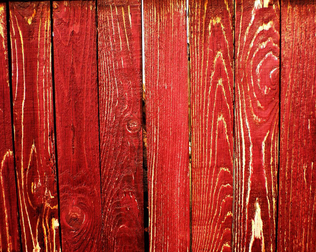Red wooden fence closeup background free wallpaper for desktop - medium preview image