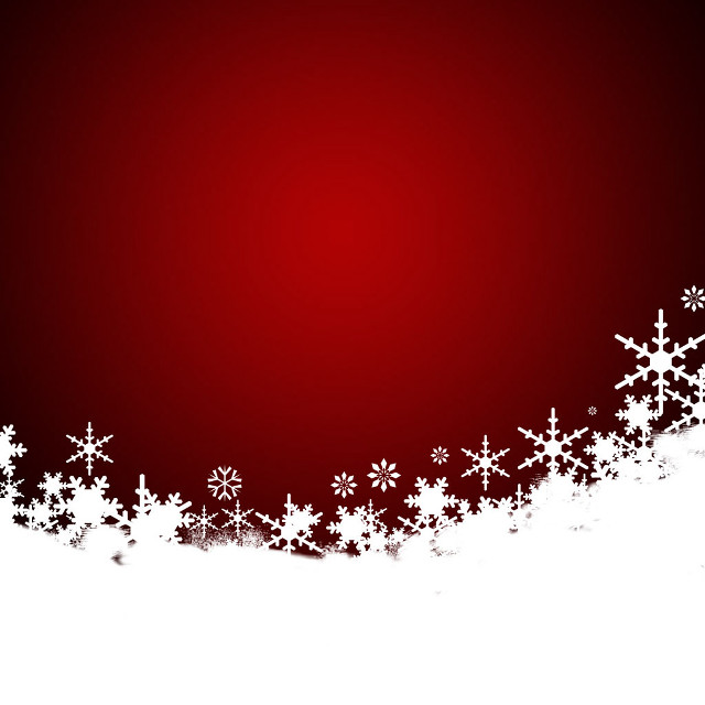 Red white christmas background snowflakes free wallpaper for tablet - medium preview image