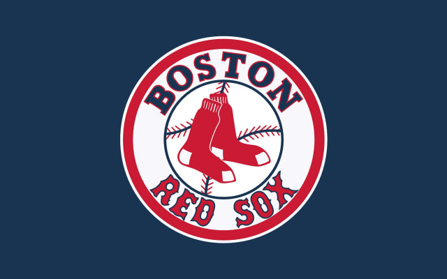 Boston red sox logo blue #2 free wallpaper for desktop - medium preview image