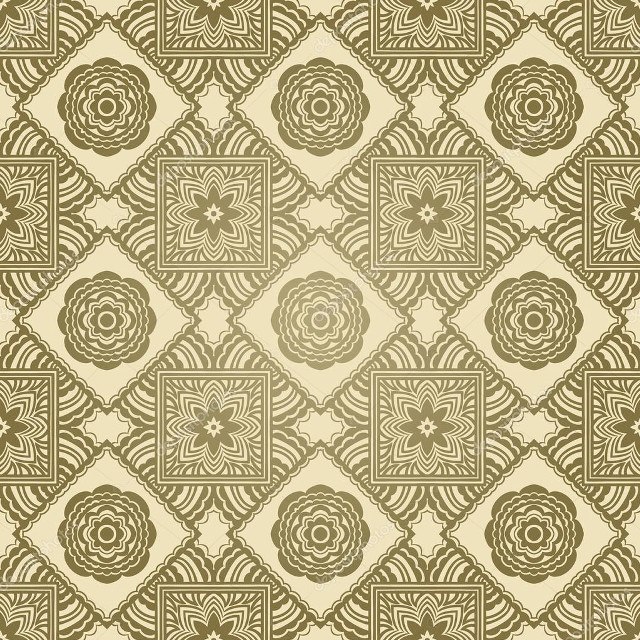 Brown white pattern circular design free wallpaper for tablet - medium preview image