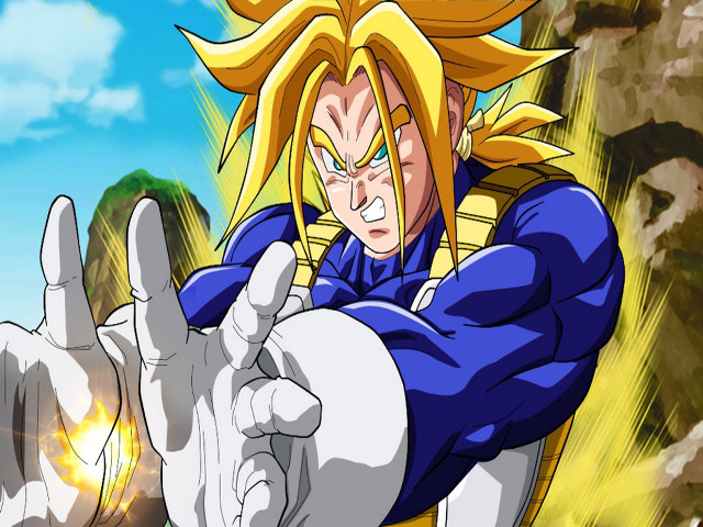 Cartoon character pointing sky background free wallpaper for desktop - medium preview image